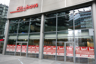 Berlinale Werbung am Filmhaus