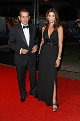 Cindy Crawford mit Begleitung