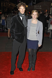 Benedict Cumberbatch mit Begleitung