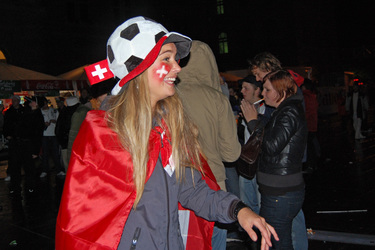 Schweizer Fußball-Fan