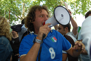 Italienischer Fußball-Fan