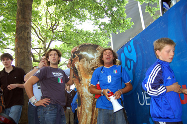 Italienische Fußball-Fans
