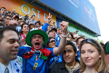 Italienische Fußball-Fans