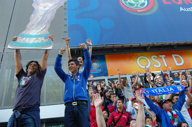 Italienische Fußball-Fans