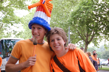 Niederländische Fußball-Fans