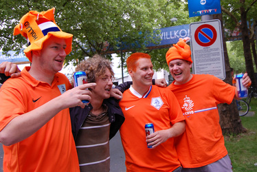 Niederländische Fußball-Fans