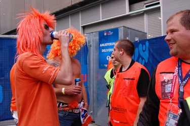 Niederländische Fußball-Fans