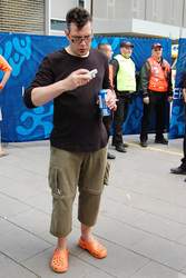 Niederländischer Fußball-Fan