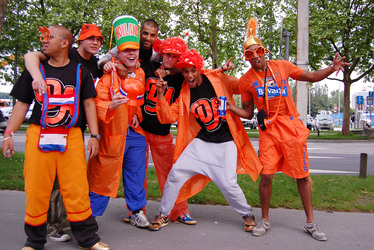 Niederländische Fußball-Fans