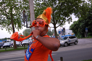 Niederländischer Fußball-Fan