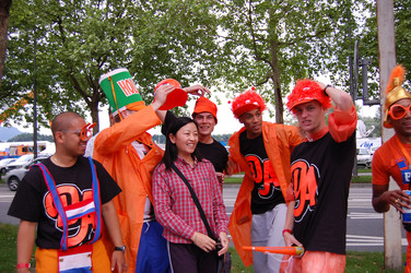 Niederländische Fußball-Fans