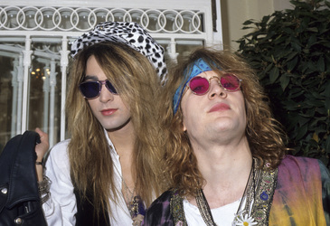 Photoshooting mit Enuff Z'Nuff in London