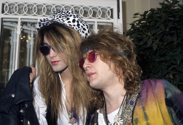 Photoshooting mit Enuff Z'Nuff in London