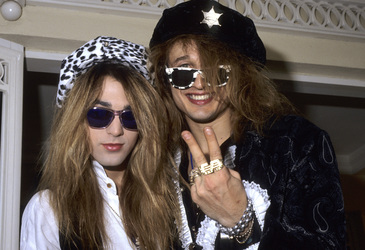 Photoshooting mit Enuff Z'Nuff in London