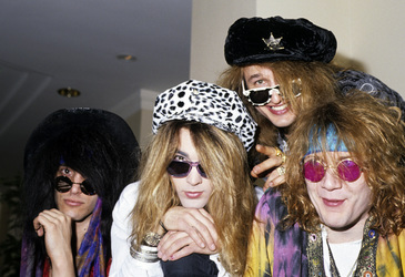 Photoshooting mit Enuff Z'Nuff in London