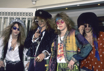 Photoshooting mit Enuff Z'Nuff in London