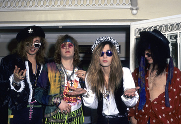 Photoshooting mit Enuff Z'Nuff in London