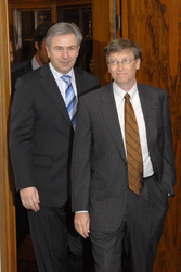 Klaus Wowereit, Bill Gates