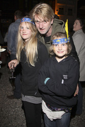 Detlev Buck mit Clara und Emma