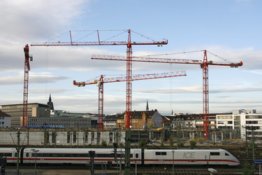 Baustelle Ernst-August-Galerie und Hauptbahnhof