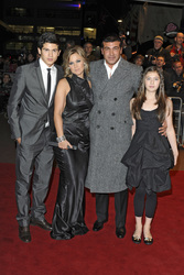 Tammer Hassan mit Familie