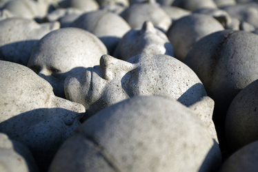 Kopfsteinpflaster von Timm Ulrichs