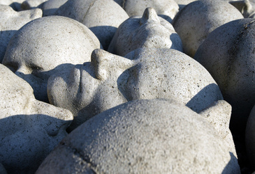 Kopfsteinpflaster von Timm Ulrichs