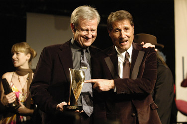 Udo Jürgens mit Manager Freddy Burger