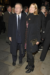 David Frost mit Gattin Carina