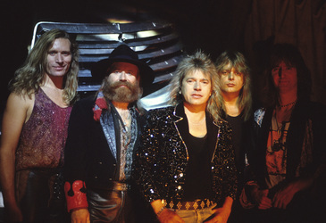 Musikvideo-Dreharbeiten mit Magnum in London