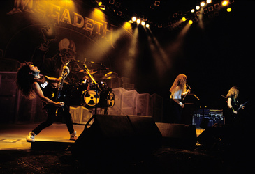 Marty Friedman, Nick Menza, Dave Mustaine, David Ellefson