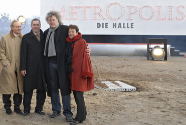 Ekkehard Streletzki, Matthias Platzeck, Friedhelm Schatz, Elke Kuick von Frentz