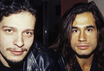 Dave Lombardo und Reed St. Mark in London