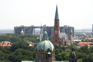 St. Lukas Lehel, St. Johann Baptist, Telekom Hochhaus