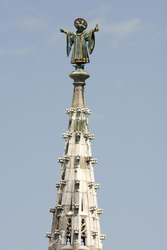 Münchner Kindl auf dem Neuen Rathaus