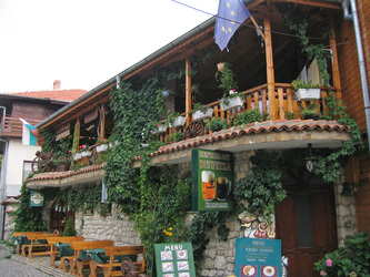 Restaurant in der Altstadt von Nessebar