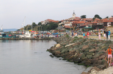 Hafen und Panorama von Nessebar