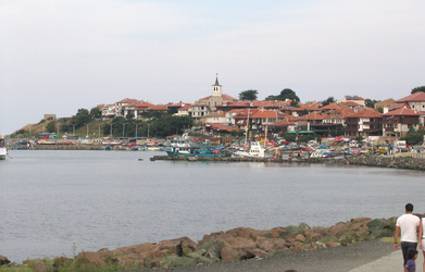 Hafen und Panorama von Nessebar