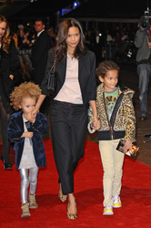 Thandie Newton mit Kindern