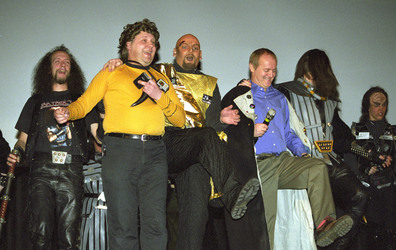 Robert O'Reilly mit Klingonen