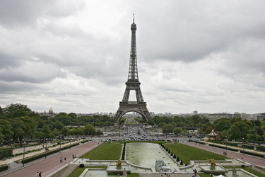 Eiffelturm / Tour Eiffel und Jardins du Trocadero
