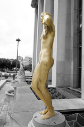 Skulpturen am Palais de Chaillot