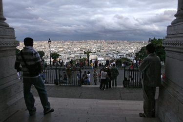 Blick von der Basilika Sacré-Coeur / Basilique du Sacré-Cœur