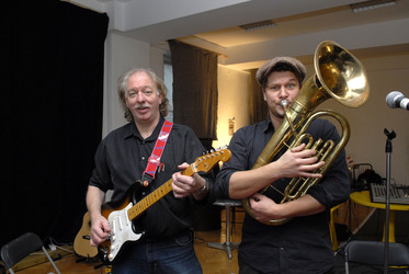 Wolfgang Becker und Kollege Martin