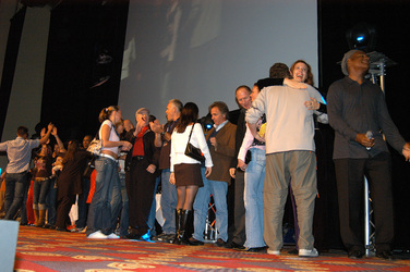 Galileo 7 Stargäste mit ihren Con-Betreuern