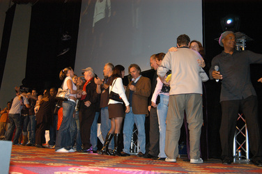 Galileo 7 Stargäste mit ihren Con-Betreuern