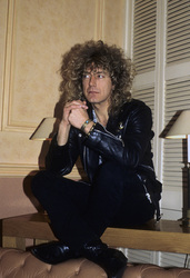 Photoshooting mit Robert Plant in London