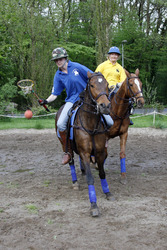 Polocrosse Spieler