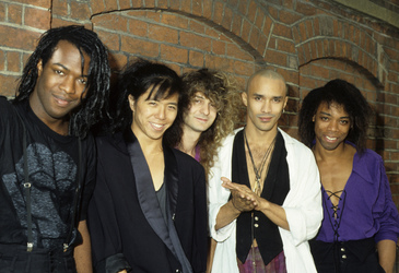 Photoshooting mit Dan Reed Network in London