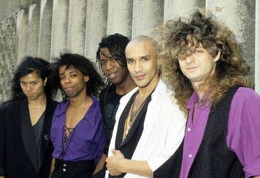 Photoshooting mit Dan Reed Network in London